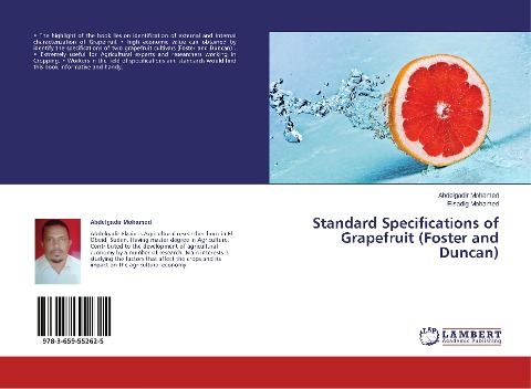 Standard Specifications of Grapefruit (Foster and Duncan)