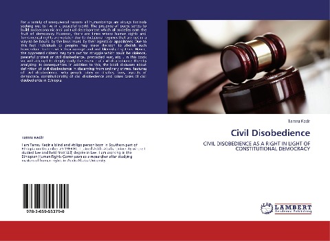 Civil Disobedience: Civil Disobedience as a Right in Light of Constitutional Democracy