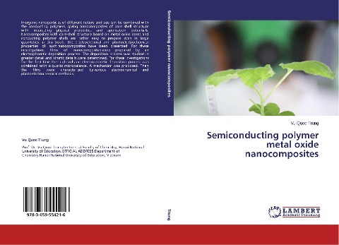Semiconducting polymer metal oxide nanocomposites