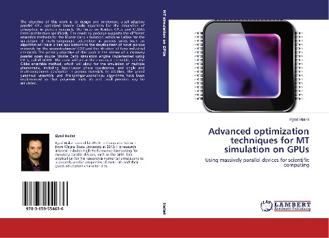 Advanced optimization techniques for MT simulation on GPUs: Using massively parallel devices for scientific computing