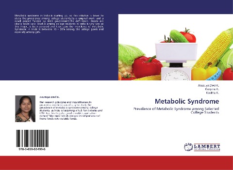 Metabolic Syndrome: Prevalence of Metabolic Syndrome among Selected College Students