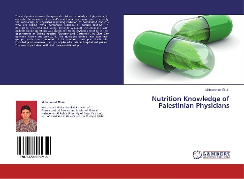 Nutrition Knowledge of Palestinian Physicians