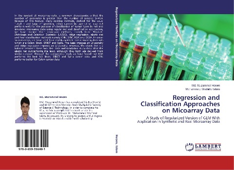 Regression and Classification Approaches on Micoarray Data: A Study of Regularized Version of GLM With Application in Synthetic and Real Microarray Data