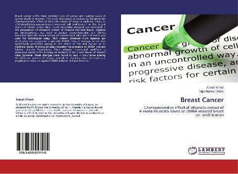 Breast Cancer: Chemopreventive effect of ethanolic extract of Annona muricata leaves on DMBA-induced breast cell proliferation