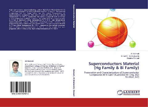 Superconductors Material (Hg Family & Bi Family): Preparation and Characterization of Superconductor Compounds M N Ca(n-1)Cu(n)O(x) M=(Hg, Bi2) N=(Ba2, Sr2)