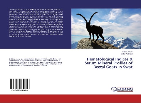 Hematological Indices & Serum Mineral Profiles of Beetal Goats in Swat