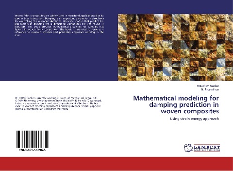 Mathematical modeling for damping prediction in woven composites: Using strain energy approach