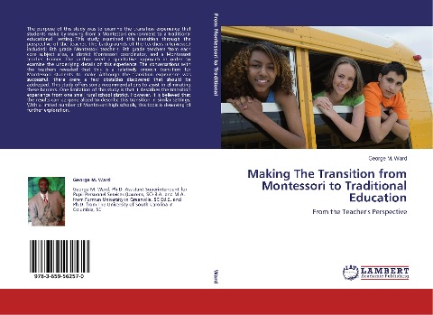 Making The Transition from Montessori to Traditional Education: From the Teachers Perspective