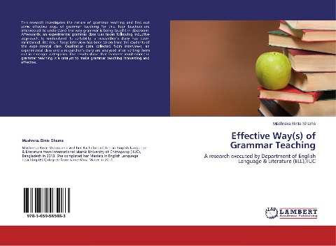Effective Way(s) of Grammar Teaching: A research executed by Department of English Language & Literature (ELL),IIUC