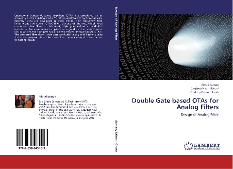 Double Gate based OTAs for Analog Filters: Design of Analog Filter