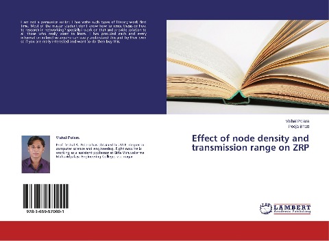 Effect of node density and transmission range on ZRP
