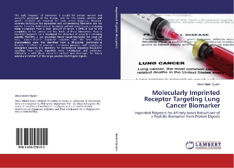 Molecularly Imprinted Receptor Targeting Lung Cancer Biomarker: Imprinted Polymers for Affinity based Extractions of a Peptidic Biomarker from Protein Digests
