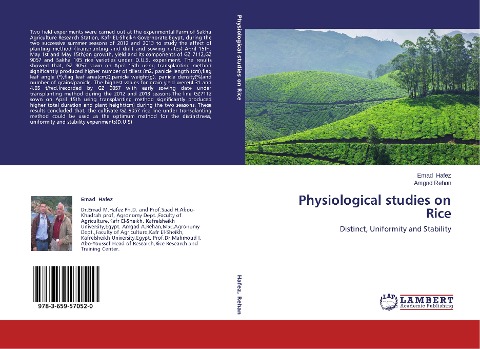 Physiological studies on Rice: Distinct, Uniformity and Stability