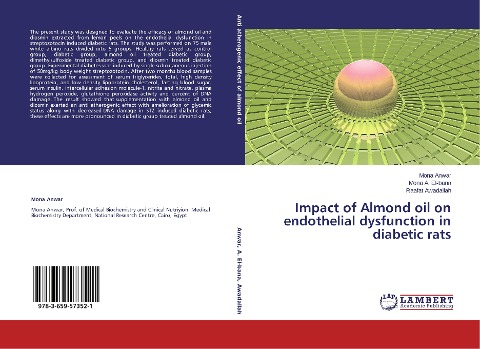 Impact of Almond oil on endothelial dysfunction in diabetic rats