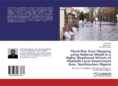 Flood Risk Zone Mapping using Rational Model in a Highly Weathered Nitisols of Abakaliki Local Government Area, Southeastern Nigeria: The case of Abakaliki Local Government Area, Southeastern Nigeria