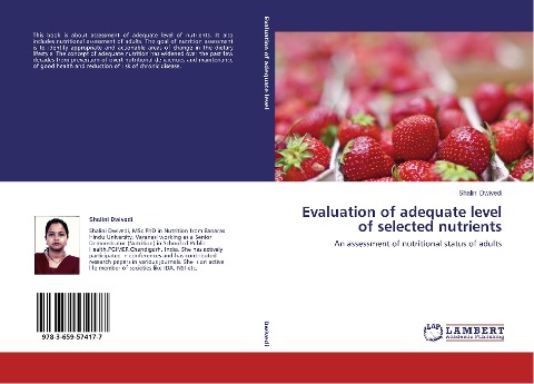 Evaluation of adequate level of selected nutrients: An assessment of nutritional status of adults