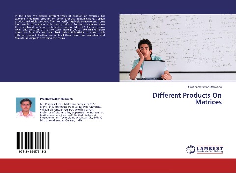 Different Products On Matrices