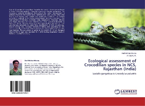 Ecological assessment of Crocodilian species in NCS, Rajasthan (India): Gavialis gangeticus & Crocodylus palustris