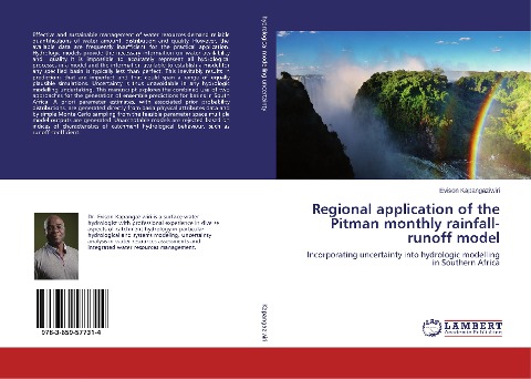 Regional application of the Pitman monthly rainfall-runoff model: Incorporating uncertainty into hydrologic modelling in Southern Africa
