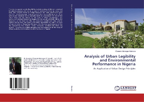 Analysis of Urban Legibility and Environmental Performance in Nigeria: An Application of Urban Design Principles