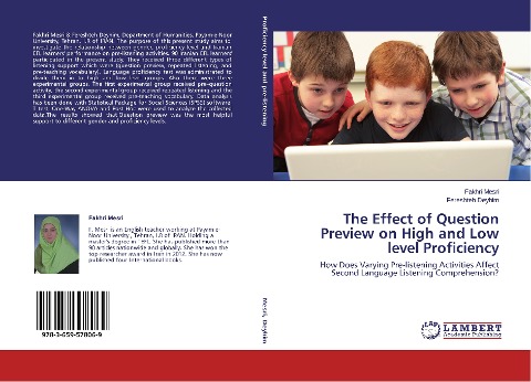 The Effect of Question Preview on High and Low level Proficiency: How Does Varying Pre-listening Activities Affect Second Language Listening Comprehension?