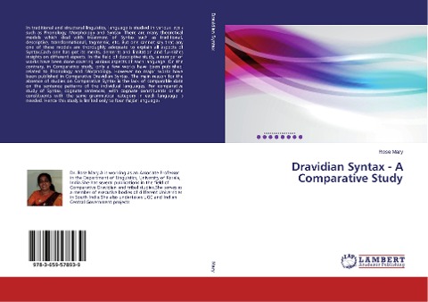 Dravidian Syntax - A Comparative Study