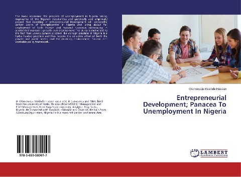 Entrepreneurial Development; Panacea To Unemployment In Nigeria