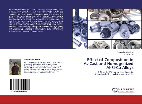 Effect of Composition in As-Cast and Homogenized Al-Si-Cu Alloys: A Study by Microstructure Analysis, Phase Modelling and Hardness Results