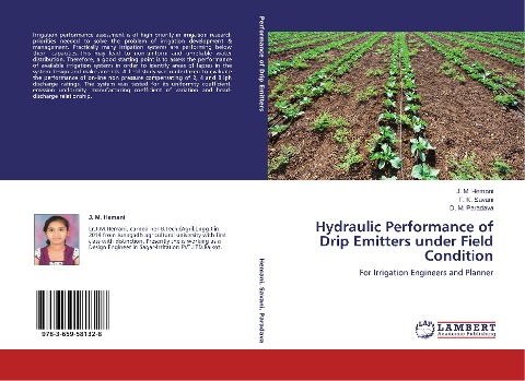 Hydraulic Performance of Drip Emitters under Field Condition: For Irrigation Engineers and Planner