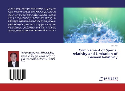Complement of Special relativity and Limitation of General Relativity