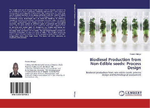 Biodiesel Production from Non-Edible seeds: Process Design: Biodiesel production from non-edible seeds: process design and technological assessment