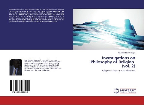 Investigations on Philosophy of Religion (vol. 2): Religious Diversity And Pluralism