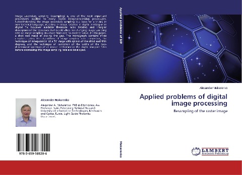 Applied problems of digital image processing: Resampling of the raster image
