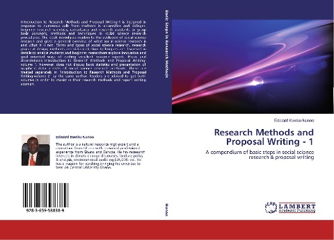 Research Methods and Proposal Writing - 1: A compendium of basic steps in social science research & proposal writing