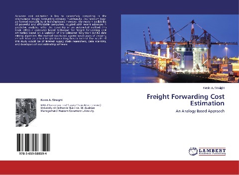 Freight Forwarding Cost Estimation: An Analogy Based Approach