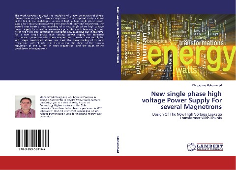 New single phase high voltage Power Supply For several Magnetrons: Design Of The New High Voltage Leakage Transformer With Shunts