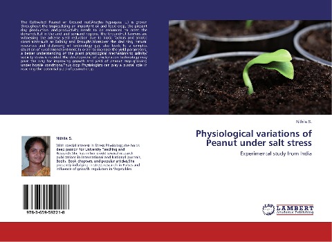 Physiological variations of Peanut under salt stress: Experimental study from India