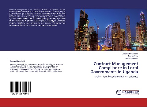 Contract Management Compliance in Local Governments in Uganda: Explanations based on empirical evidence