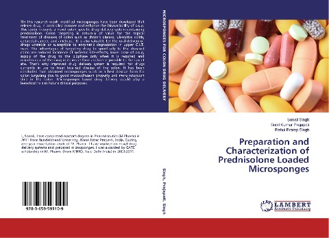 Preparation and Characterization of Prednisolone Loaded Microsponges