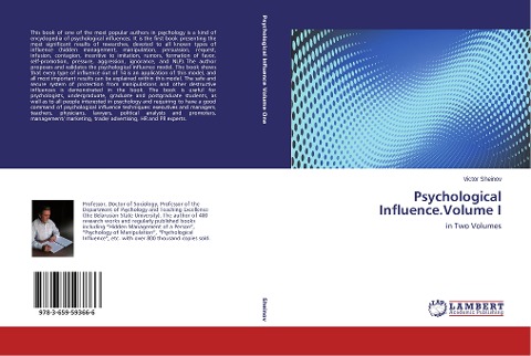 Psychological Influence.Volume I: in Two Volumes