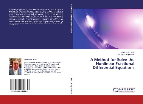 A Method for Solve the Nonlinear Fractional Differential Equations