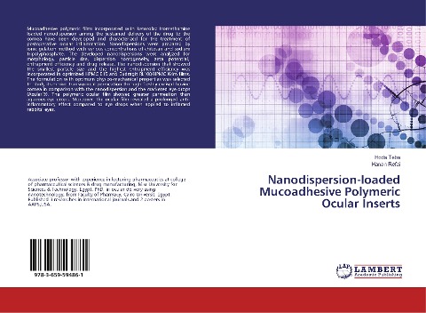 Nanodispersion-loaded Mucoadhesive Polymeric Ocular Inserts