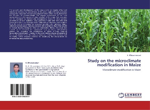Study on the microclimate modification in Maize: Microclimate modification in Maize