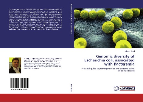 Genomic diversity of Escherichia coli, associated with Bacteremia: Practical guide to pathogenomics and genome sizing of bacterial cells