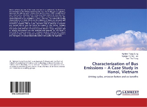 Characterization of Bus Emissions - A Case Study in Hanoi, Vietnam: Driving cycles, emission factors and co-benefits
