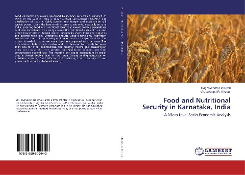 Food and Nutritional Security in Karnataka, India: - A Micro Level Socio-Economic Analysis