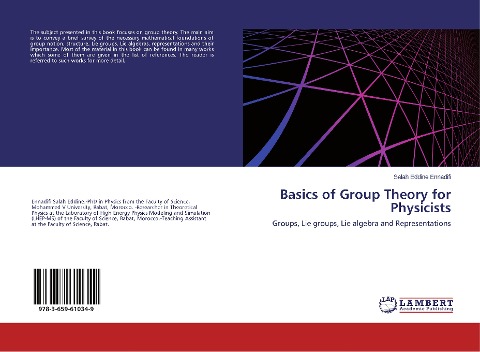 Basics of Group Theory for Physicists: Groups, Lie groups, Lie algebra and Representations