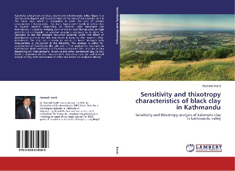 Sensitivity and thixotropy characteristics of black clay in Kathmandu: Sensitivity and thixotropy analysis of kalomato clay in kathmandu valley