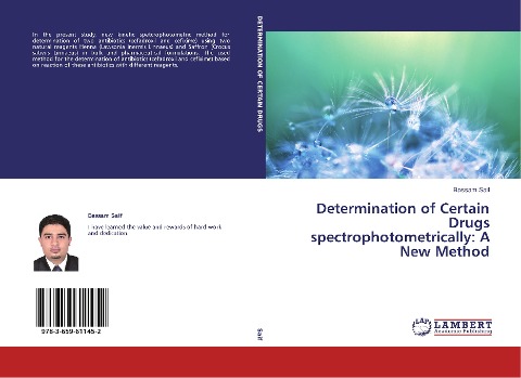 Determination of Certain Drugs spectrophotometrically: A New Method