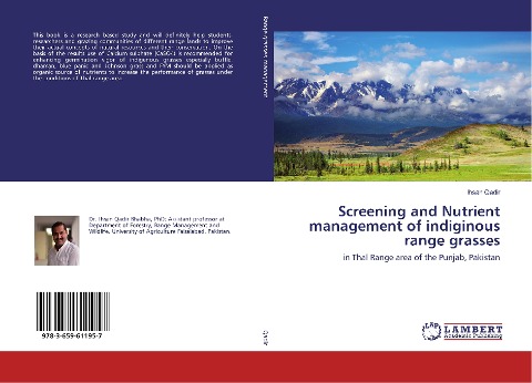 Screening and Nutrient management of indiginous range grasses: in Thal Range area of the Punjab, Pakistan